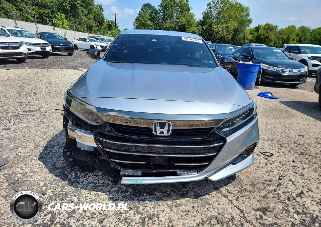 2022 Honda Accord Hybrid Sport VIN:1HGCV3F22NA045422 - 5