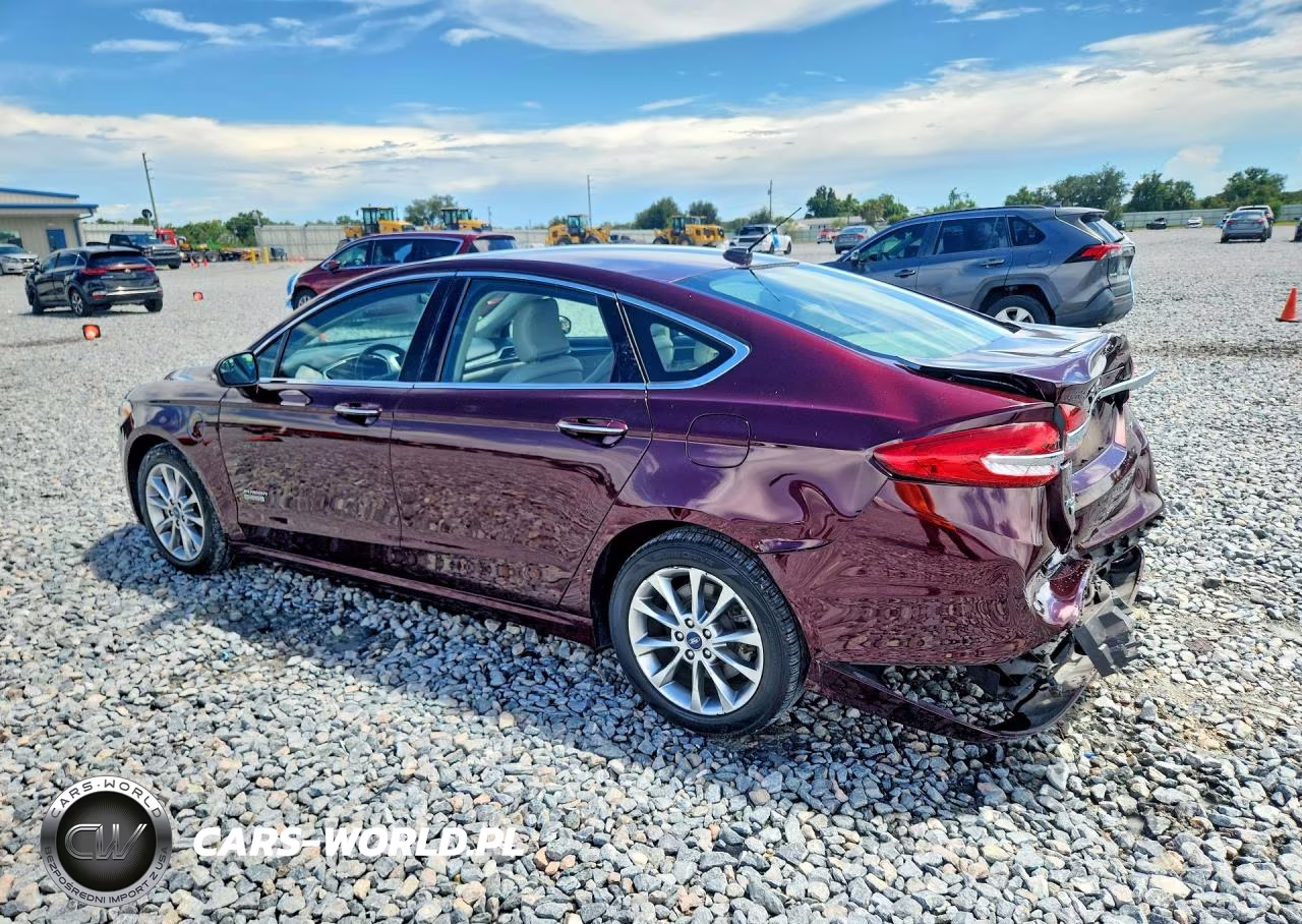 2018 Ford Fusion Se Phev VIN:3FA6P0PU7JR255038 - 2
