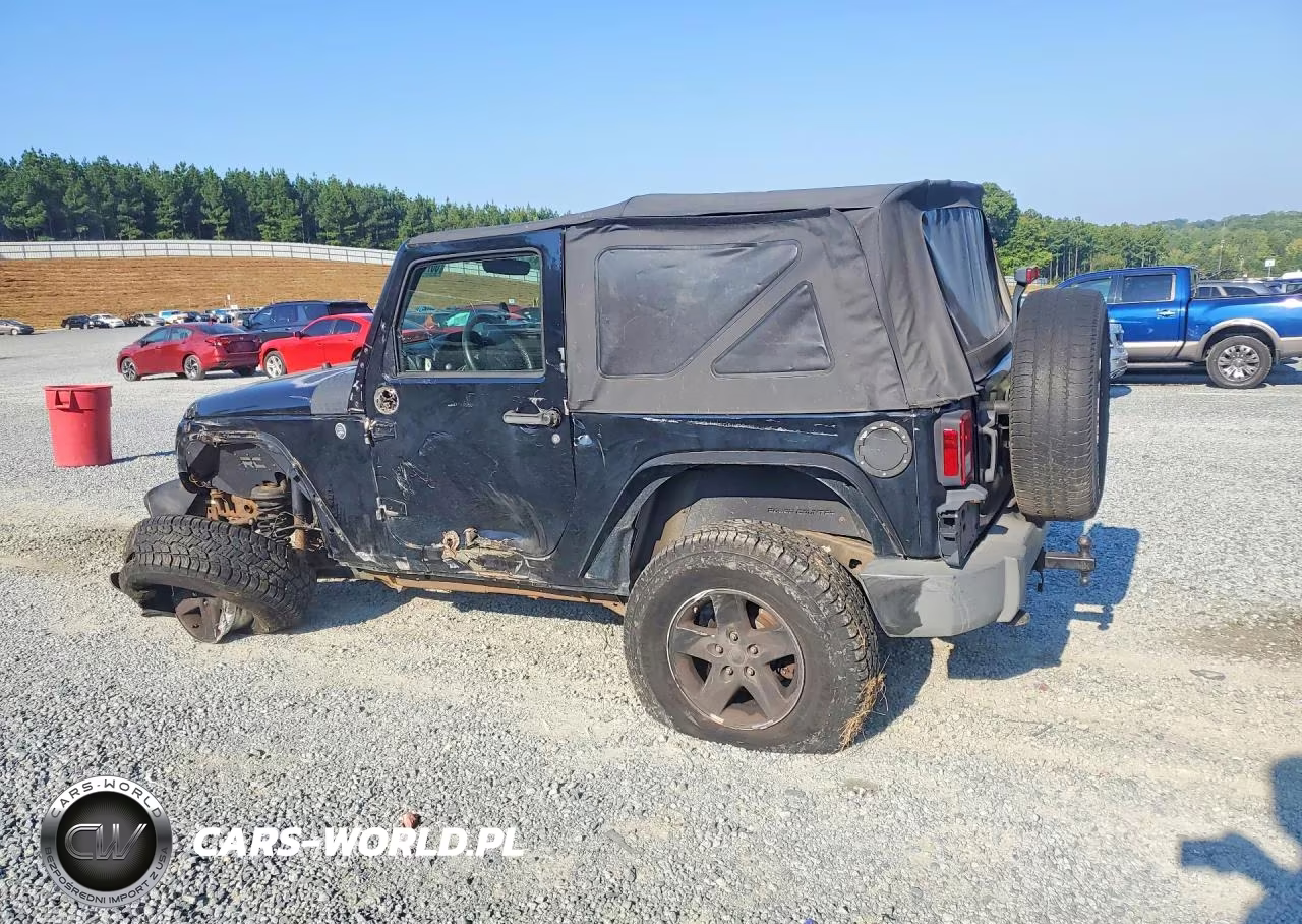 2009 Jeep Wrangler X VIN:1J4FA24129L738586 - 2