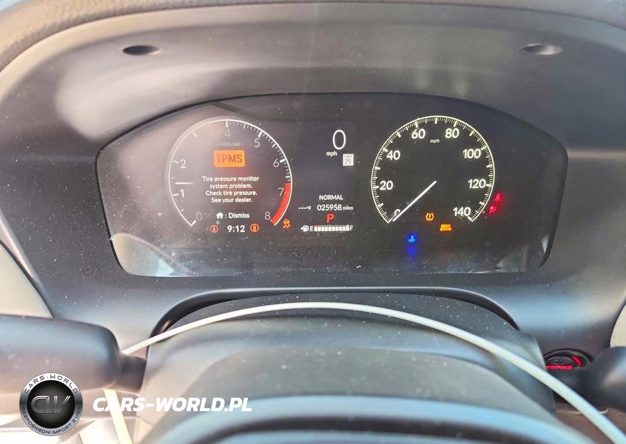 2025 Honda Hr-V Lx VIN:3CZRZ1H30SM726727 - 9