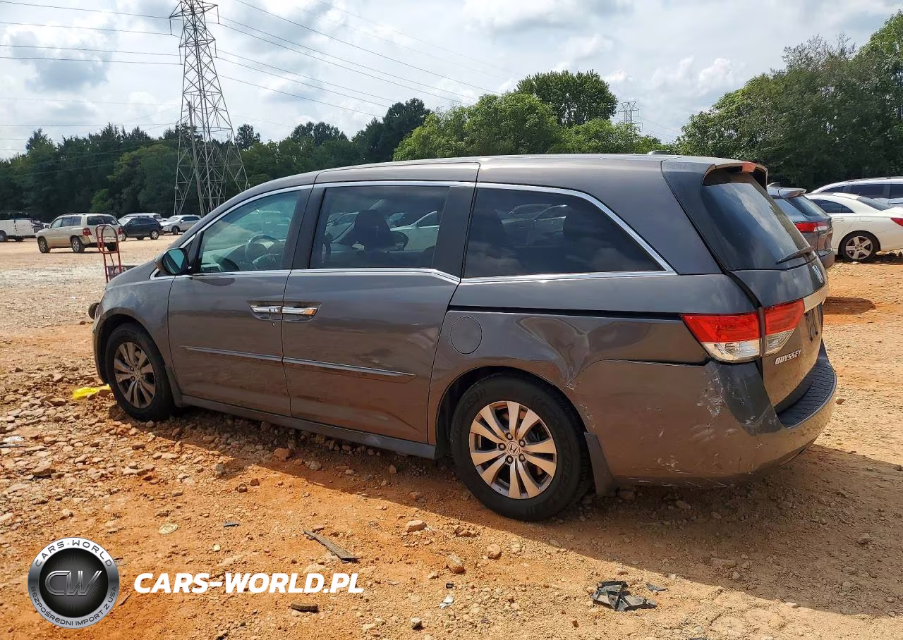 2016 Honda Odyssey Exl VIN:5FNRL5H63GB045370 - 2