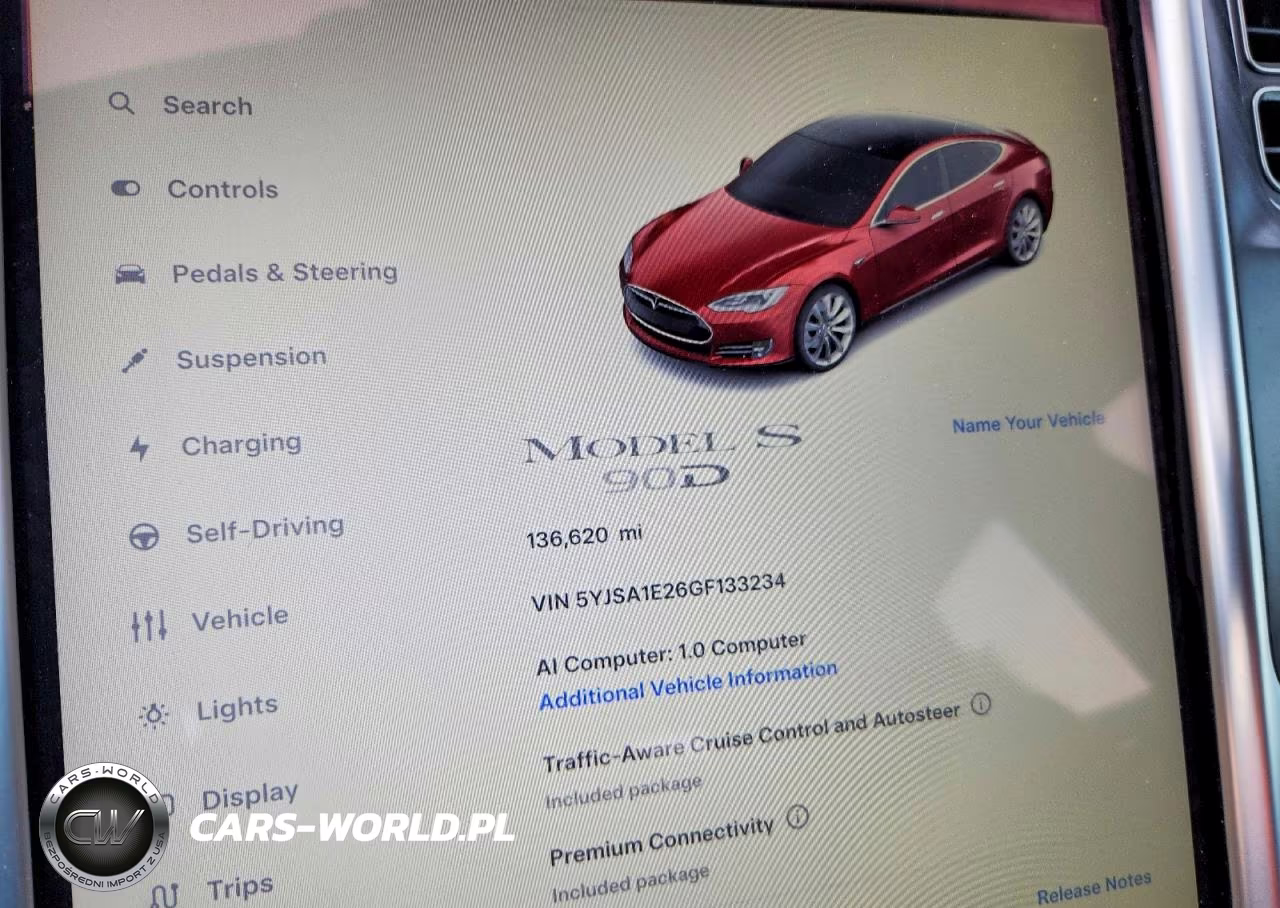 2016 Tesla Model S VIN:5YJSA1E26GF133234 - 9