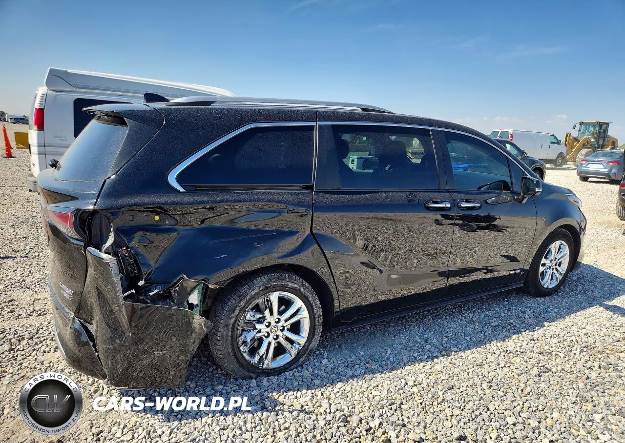 2021 Toyota Sienna Platinum 7-Passenger VIN:5TDESKFCXMS009031 - 3