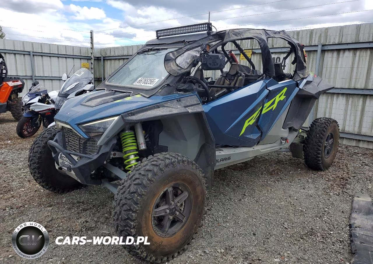 2022 Polaris Rzr Turbo R 4 Premium VIN:3NSG4V92XNG379353 - 2
