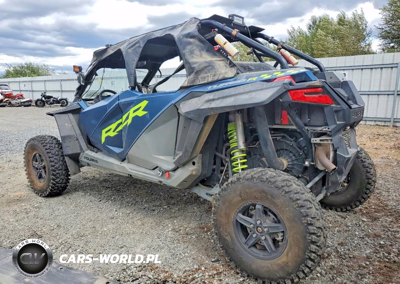 2022 Polaris Rzr Turbo R 4 Premium VIN:3NSG4V92XNG379353 - 3