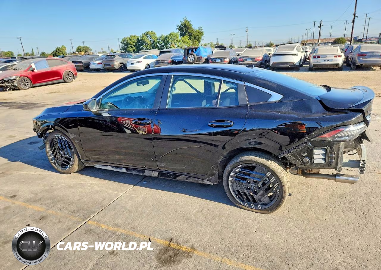 2026 Nissan Sentra Sr VIN:3N1AB9DV6TY245858 - 2