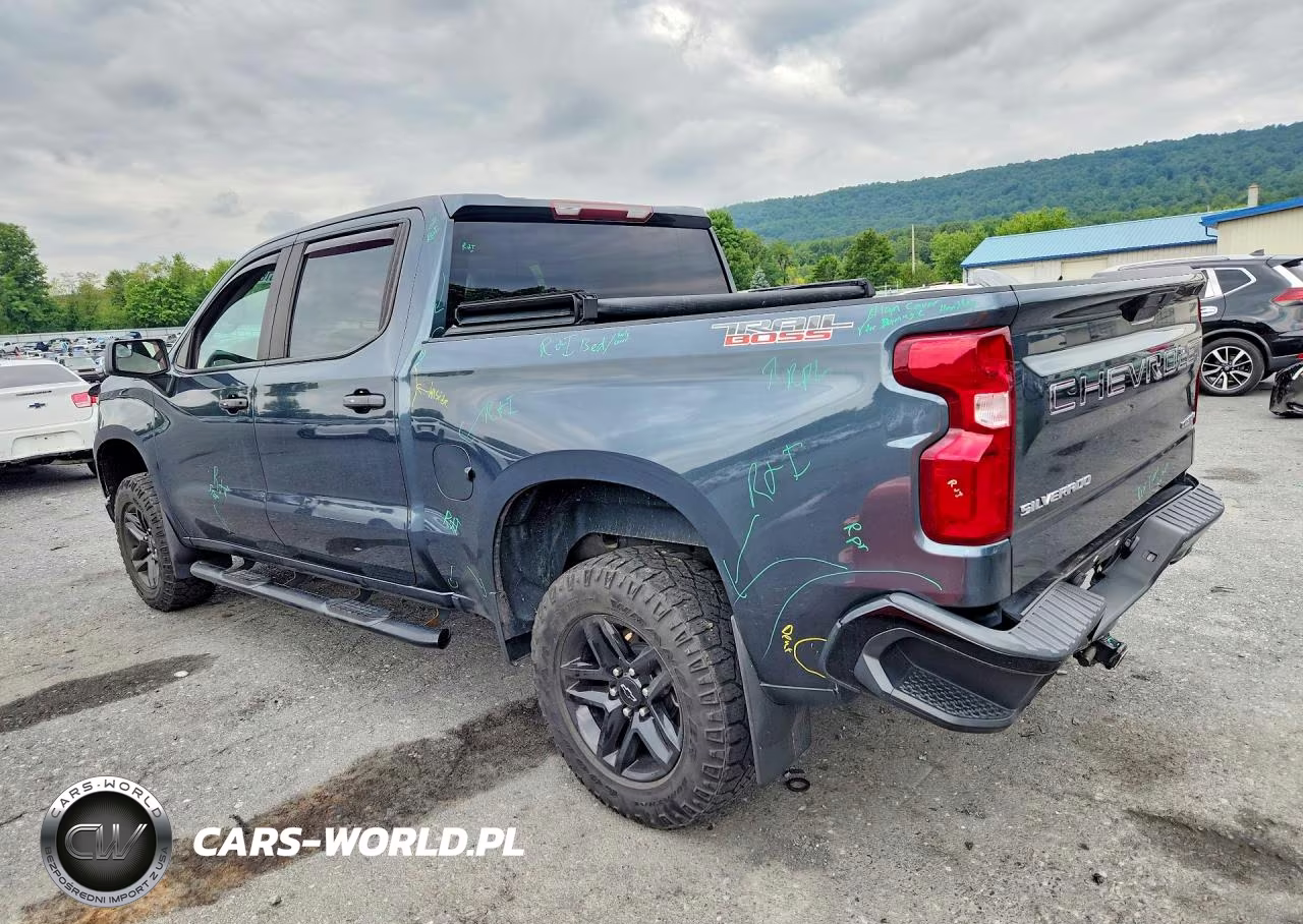 2021 Chevrolet Silverado K1500 Trail Boss Custom VIN:3GCPYCEFXMG109038 - 2