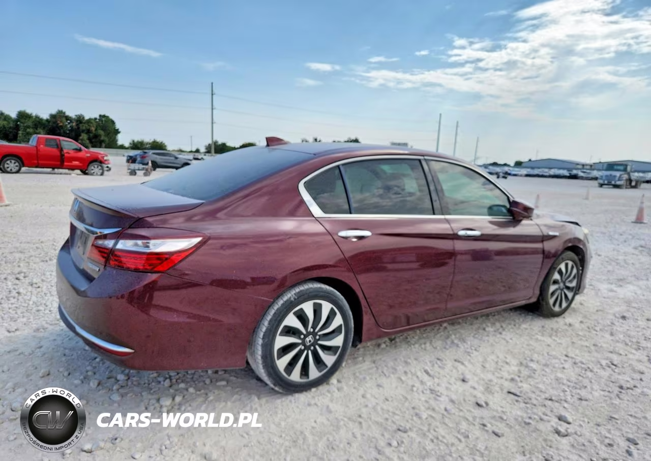 2017 Honda Accord Hybrid Exl VIN:JHMCR6F59HC020569 - 3