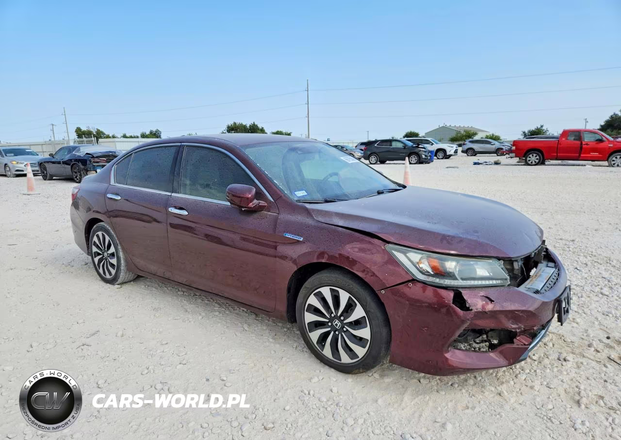 2017 Honda Accord Hybrid Exl VIN:JHMCR6F59HC020569 - 4