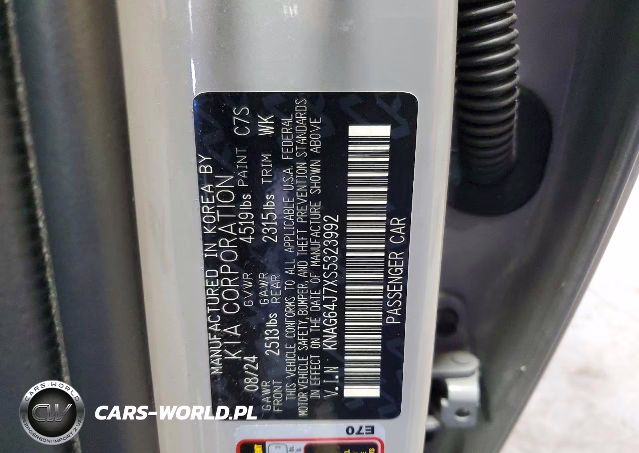 2025 Kia K5 Gt Line VIN:KNAG64J7XS5323992 - 12