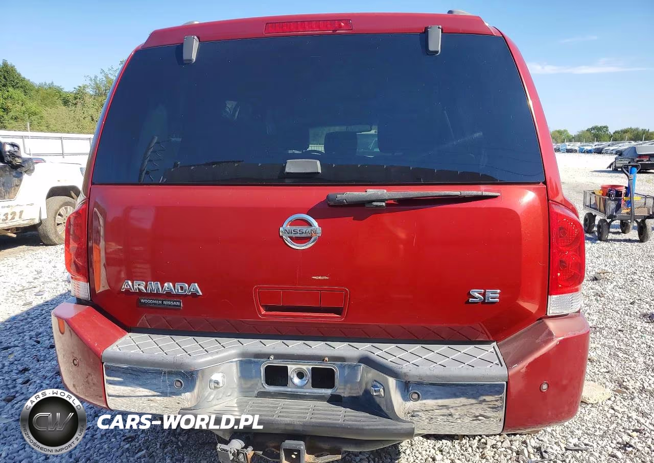 2007 Nissan Armada Se VIN:5N1AA08C47N712083 - 6