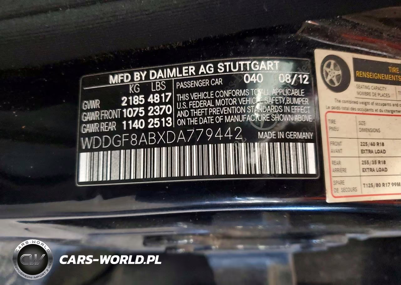 2013 Mercedes-Benz C 300 4Matic VIN:WDDGF8ABXDA779442 - 12
