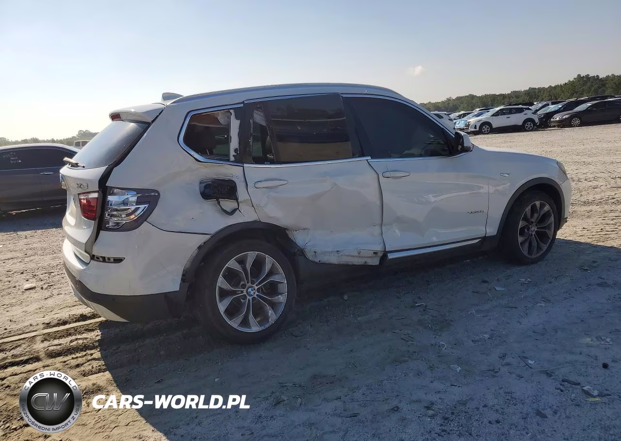 2015 BMW X3 xDrive28D VIN:5UXWY3C56F0E95097 - 3