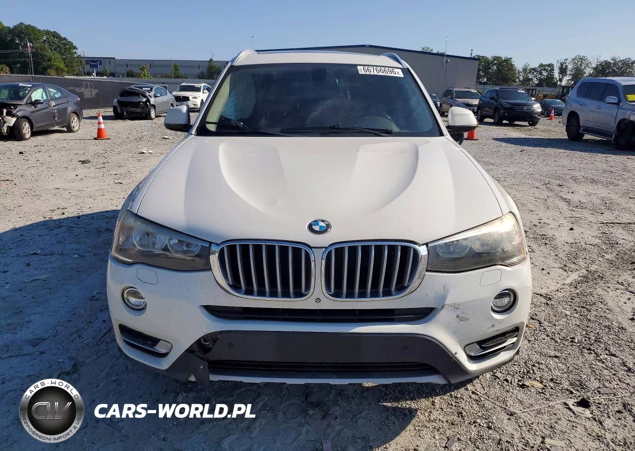 2015 BMW X3 xDrive28D VIN:5UXWY3C56F0E95097 - 5