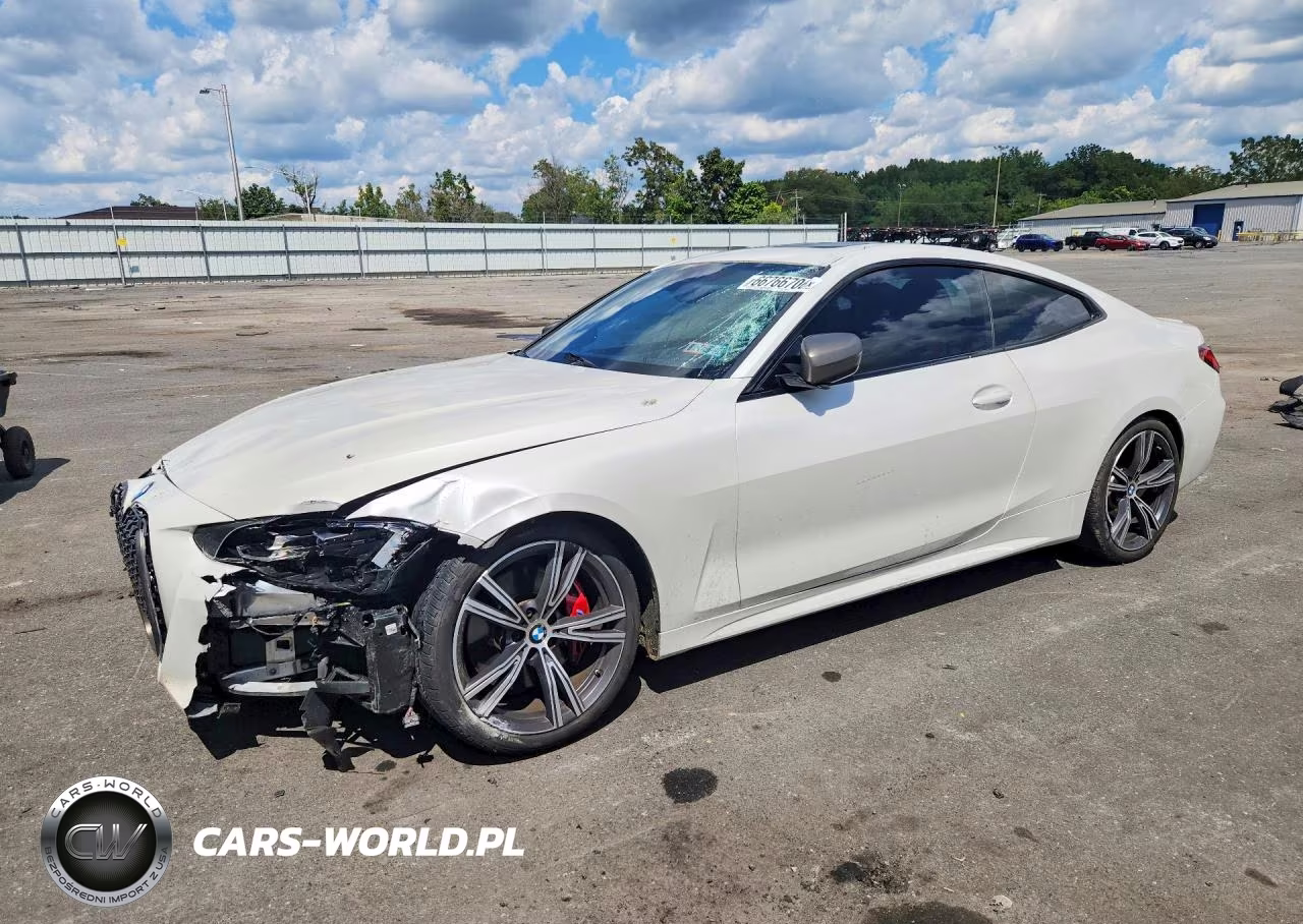 2021 BMW M440Xi VIN:WBA13AR02MCF74463 - 1