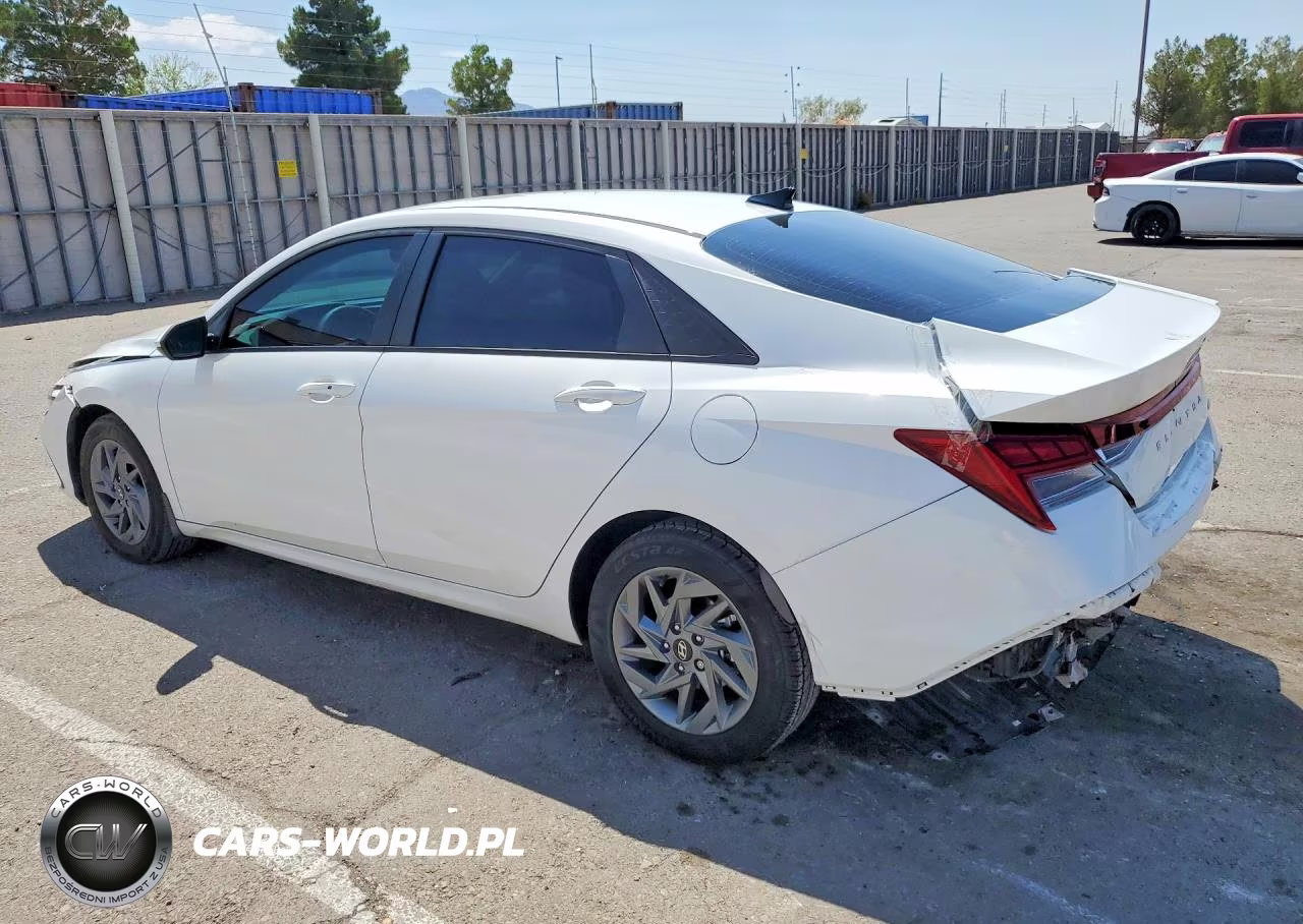 2024 Hyundai Elantra Blue VIN:KMHLM4DJ0RU114724 - 2