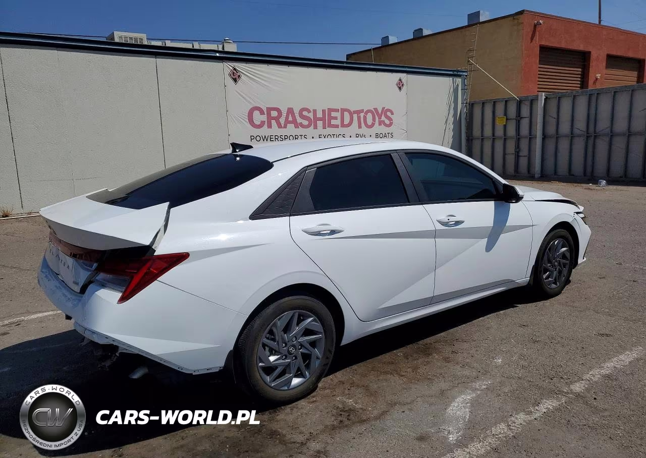 2024 Hyundai Elantra Blue VIN:KMHLM4DJ0RU114724 - 3