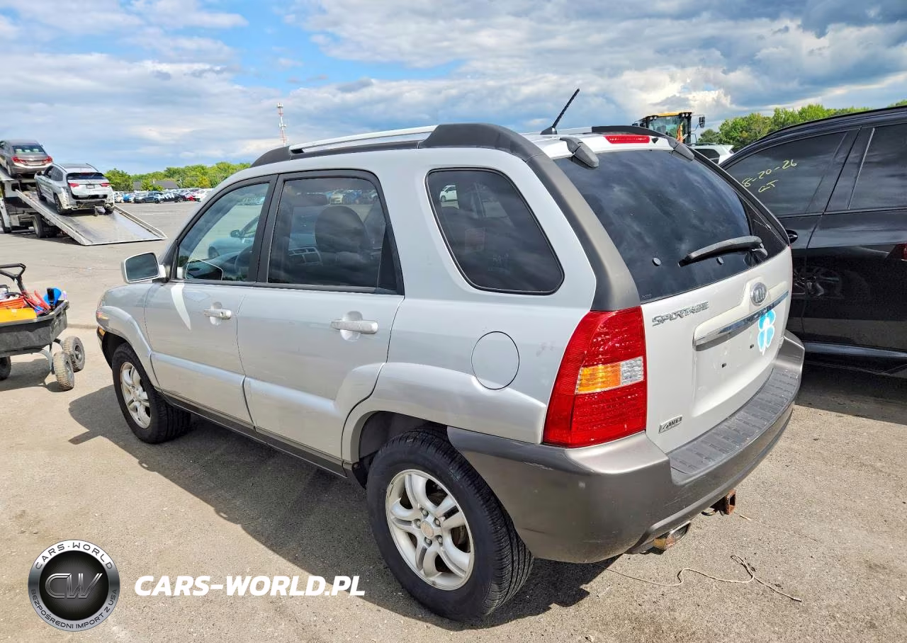 2008 Kia Sportage Lx VIN:KNDJE723X87529755 - 2