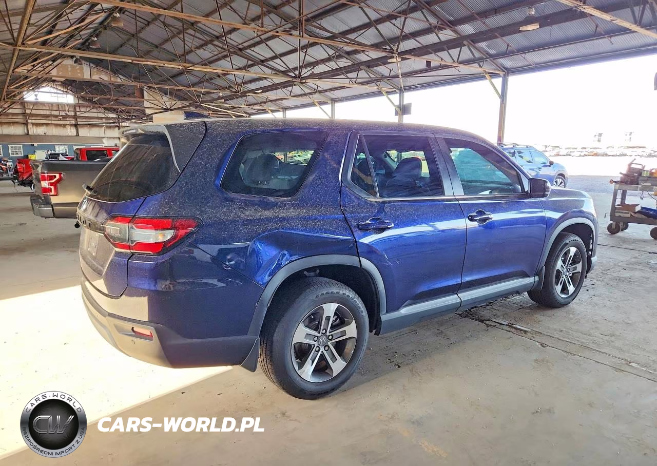 2025 Honda Pilot Exl VIN:5FNYG1H47SB022495 - 3