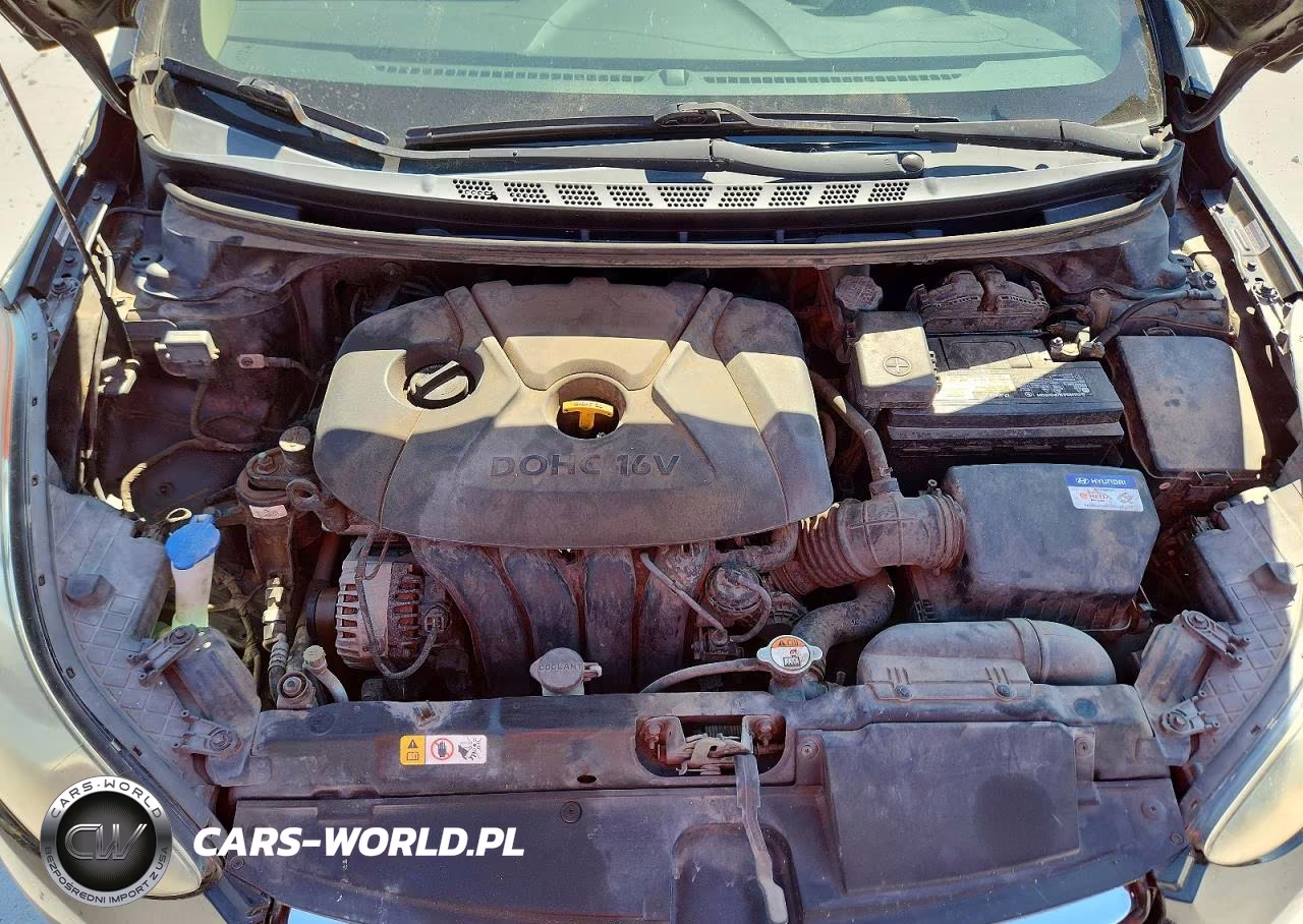 2012 Hyundai Elantra Gls VIN:KMHDH4AEXCU365998 - 11