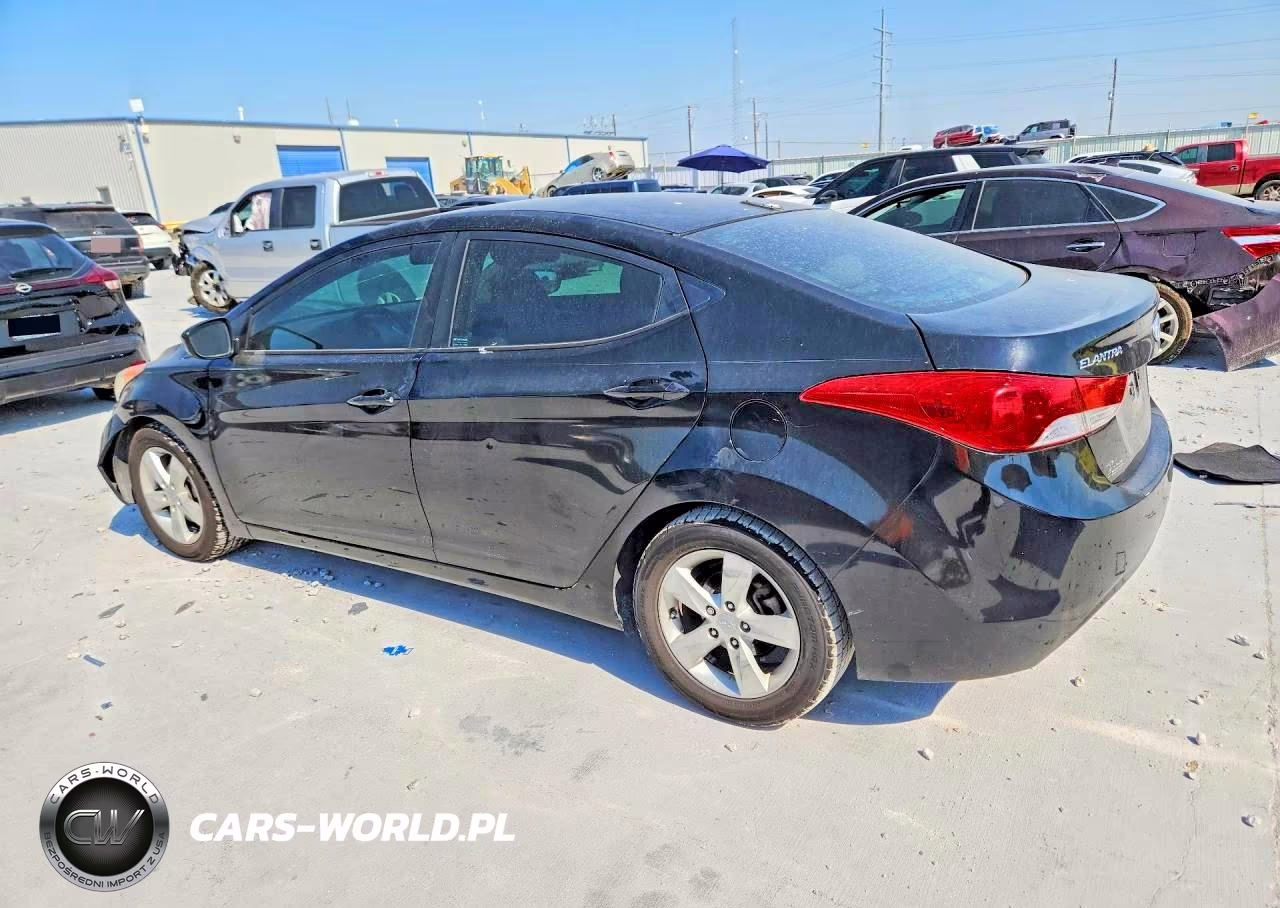 2012 Hyundai Elantra Gls VIN:KMHDH4AEXCU365998 - 2