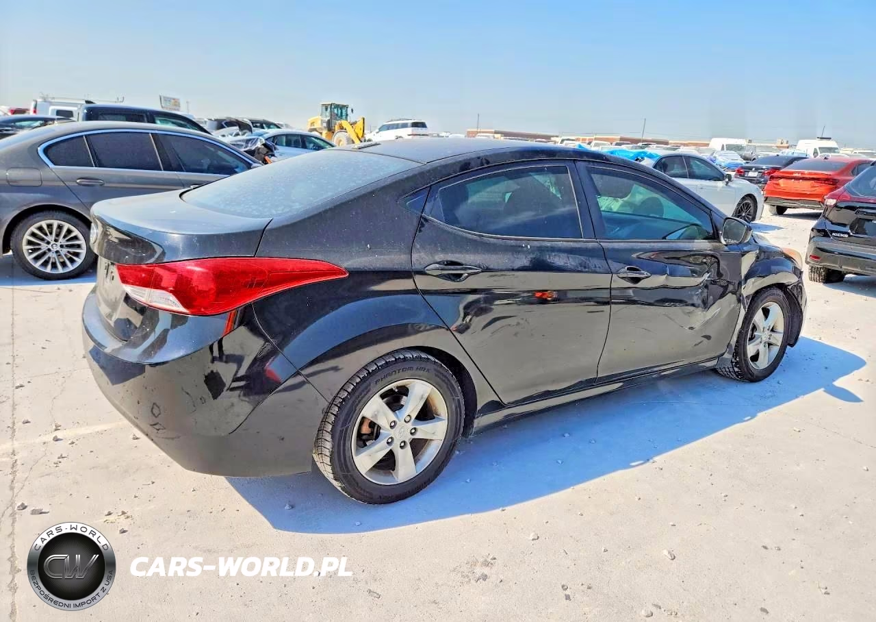 2012 Hyundai Elantra Gls VIN:KMHDH4AEXCU365998 - 3