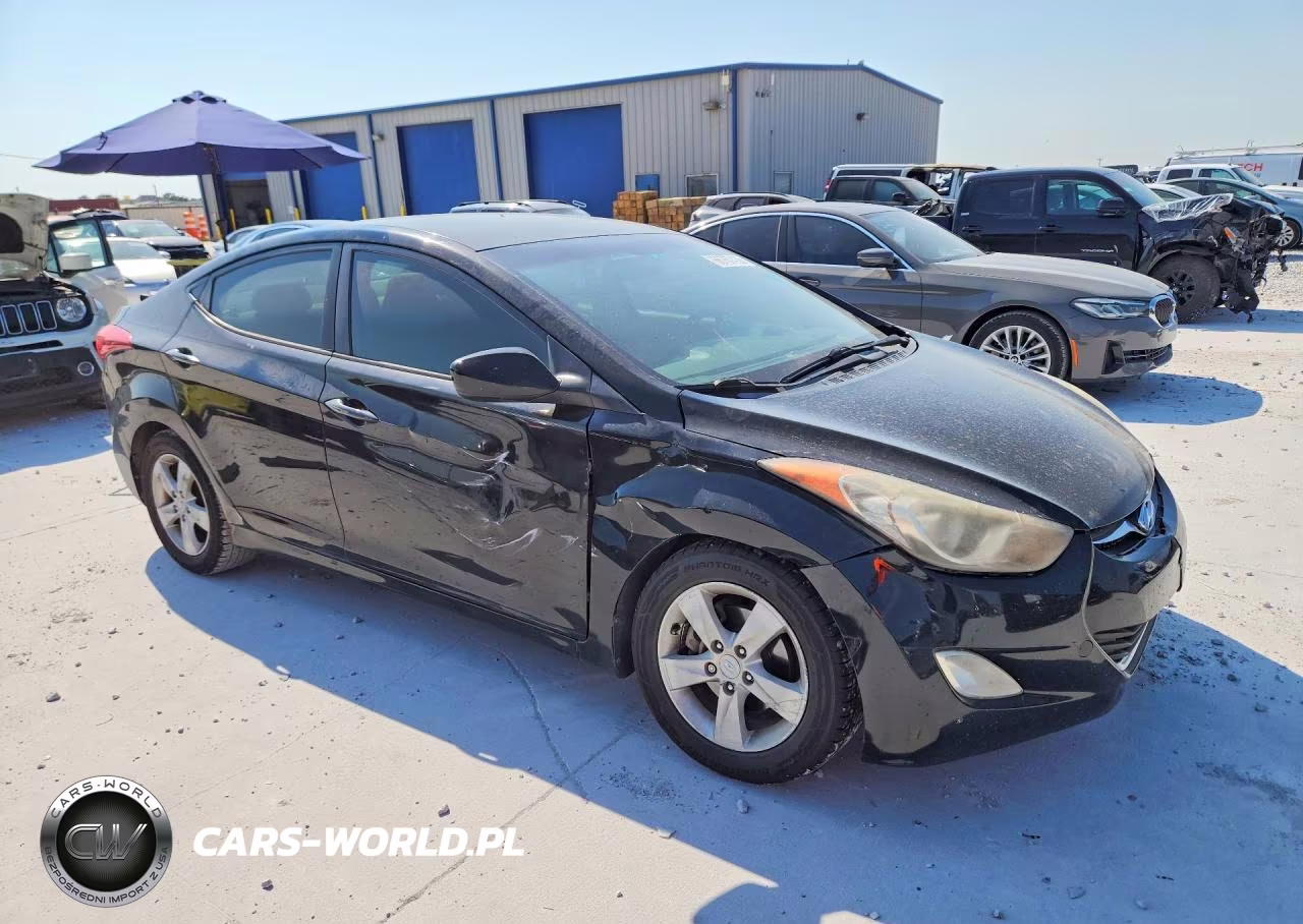 2012 Hyundai Elantra Gls VIN:KMHDH4AEXCU365998 - 4
