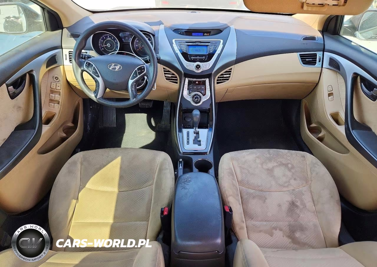 2012 Hyundai Elantra Gls VIN:KMHDH4AEXCU365998 - 8