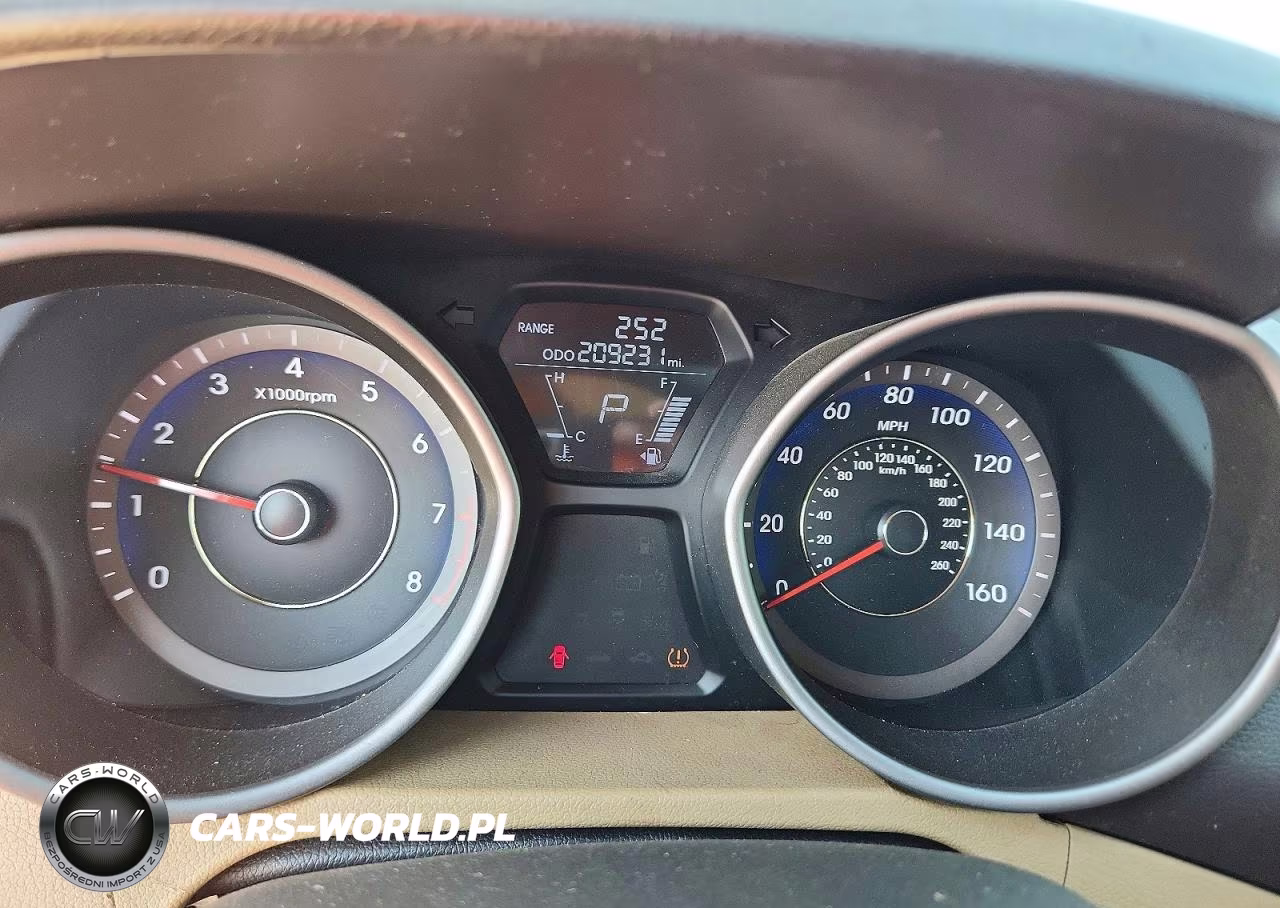 2012 Hyundai Elantra Gls VIN:KMHDH4AEXCU365998 - 9
