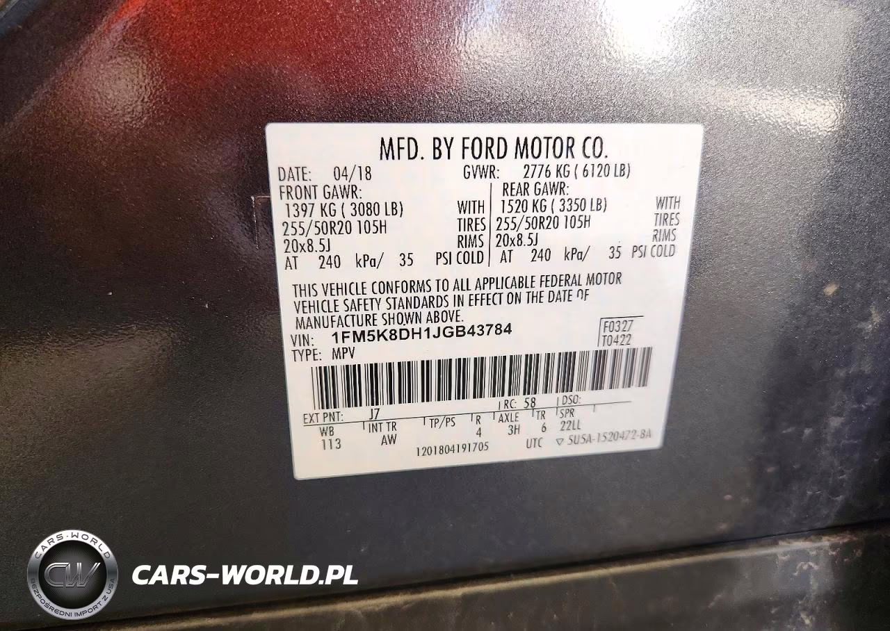 2018 Ford Explorer Xlt VIN:1FM5K8DH1JGB43784 - 14
