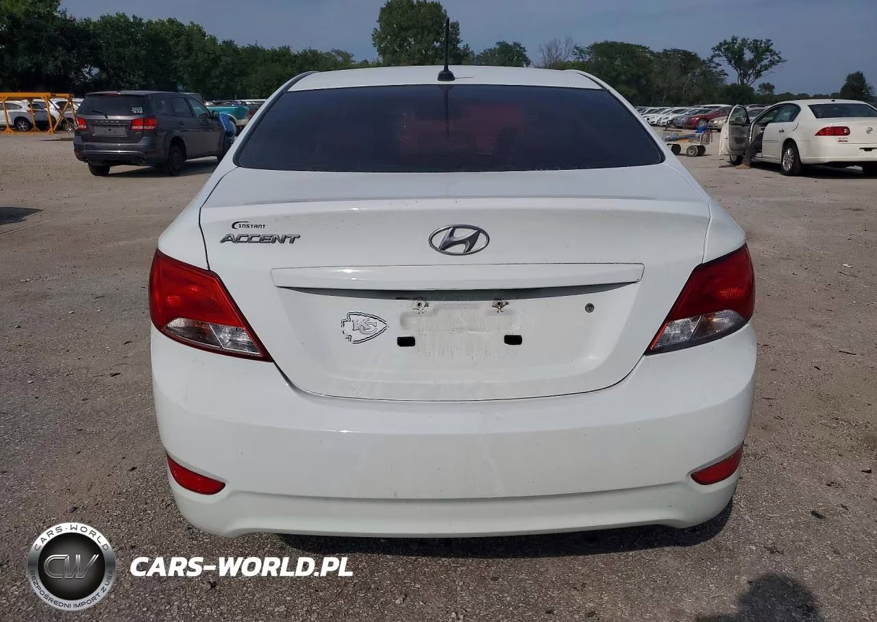 2015 Hyundai Accent Gls VIN:KMHCT4AE9FU846727 - 6