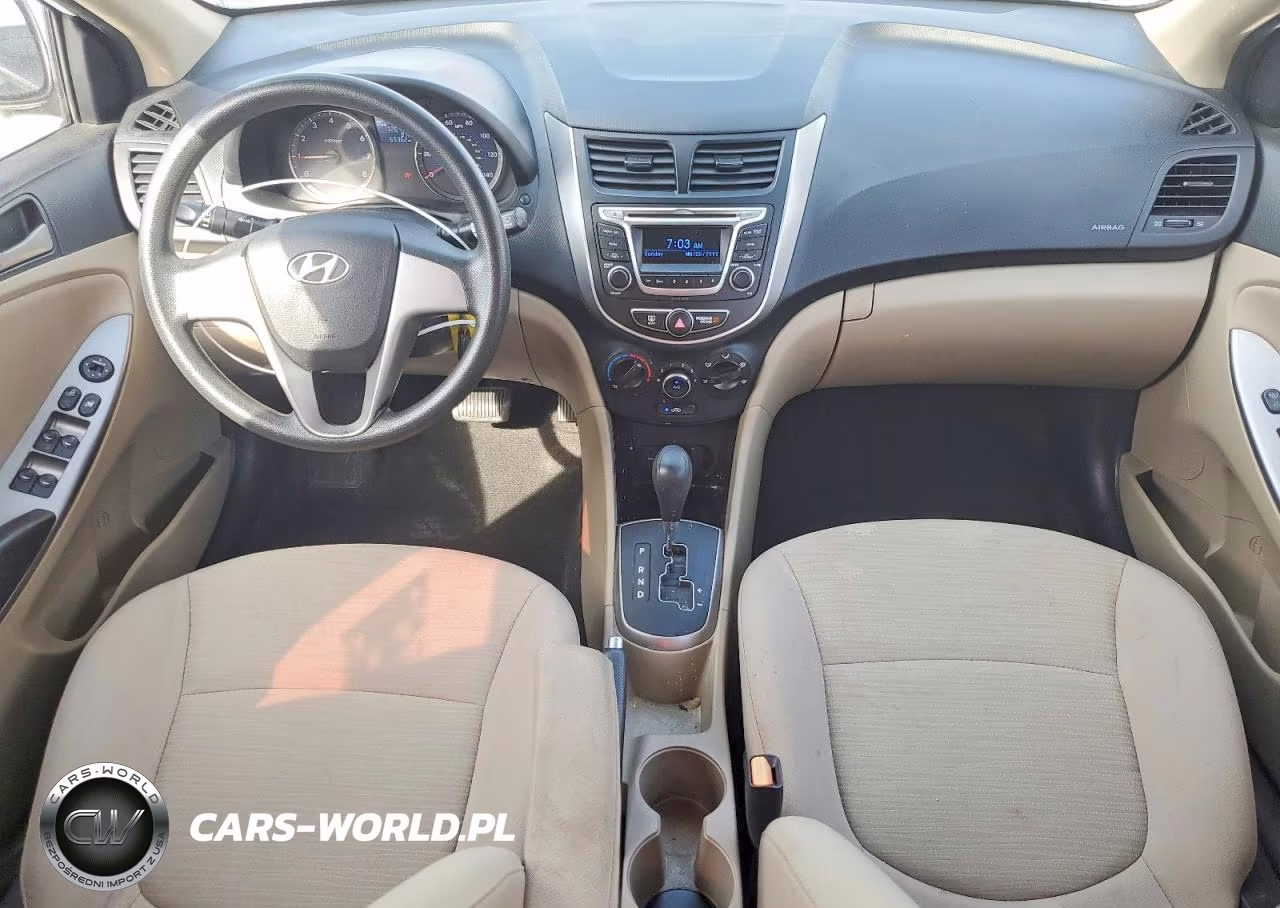 2015 Hyundai Accent Gls VIN:KMHCT4AE9FU846727 - 8
