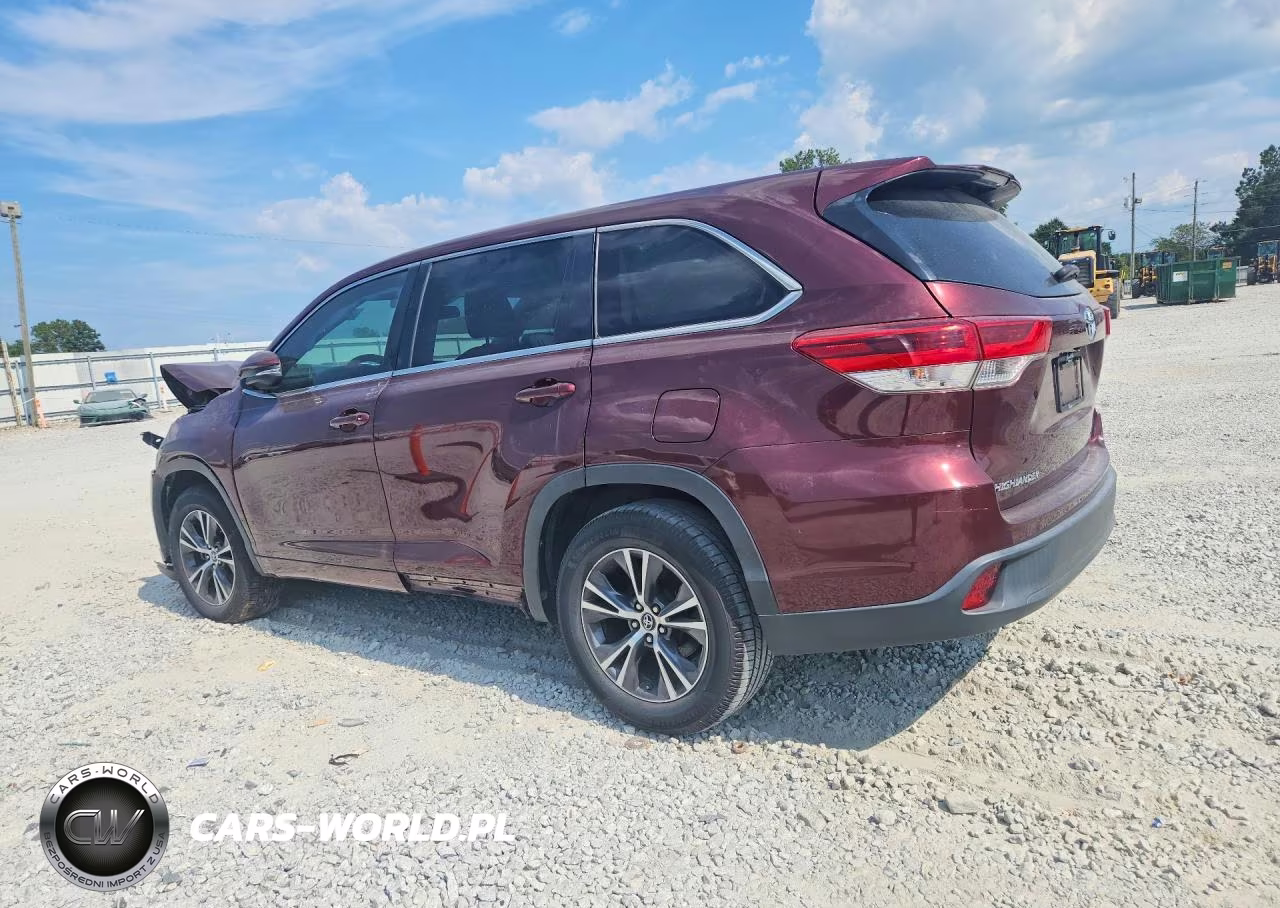 2018 Toyota Highlander Le VIN:5TDZARFH6JS041124 - 2