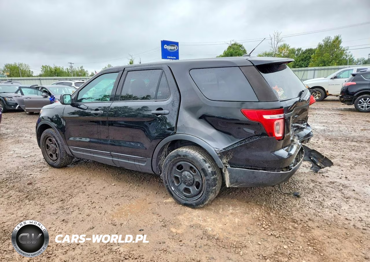 2015 Ford Explorer Police Interceptor VIN:1FM5K8AR0FGB33431 - 2