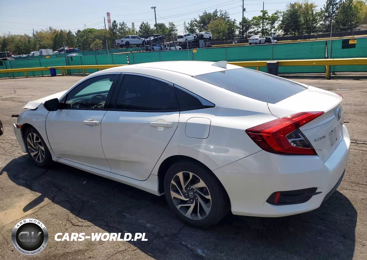 2017 Honda Civic Ex VIN:19XFC2F71HE205850 - 2