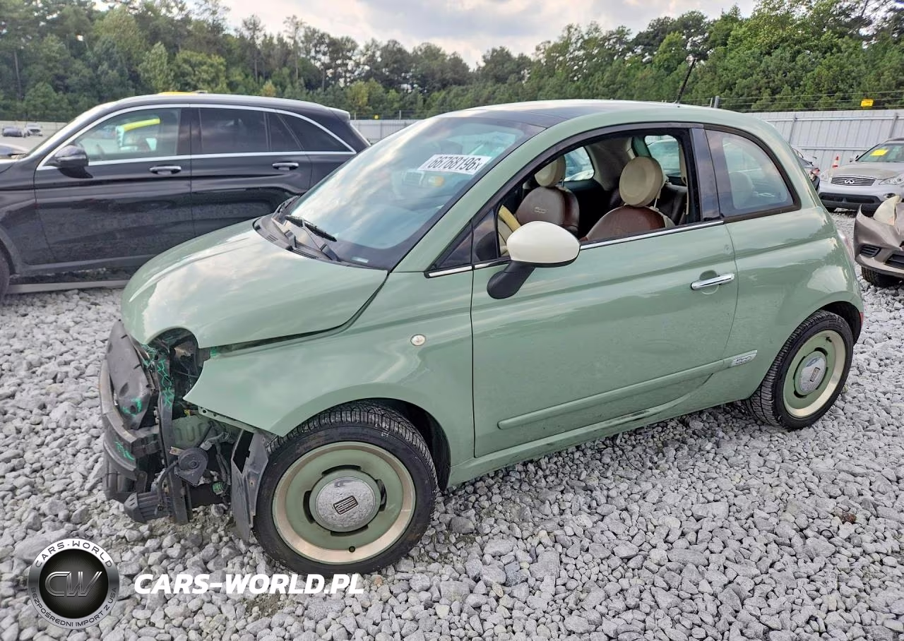 2014 Fiat 500 Lounge VIN:3C3CFFCR1ET288117 - 1