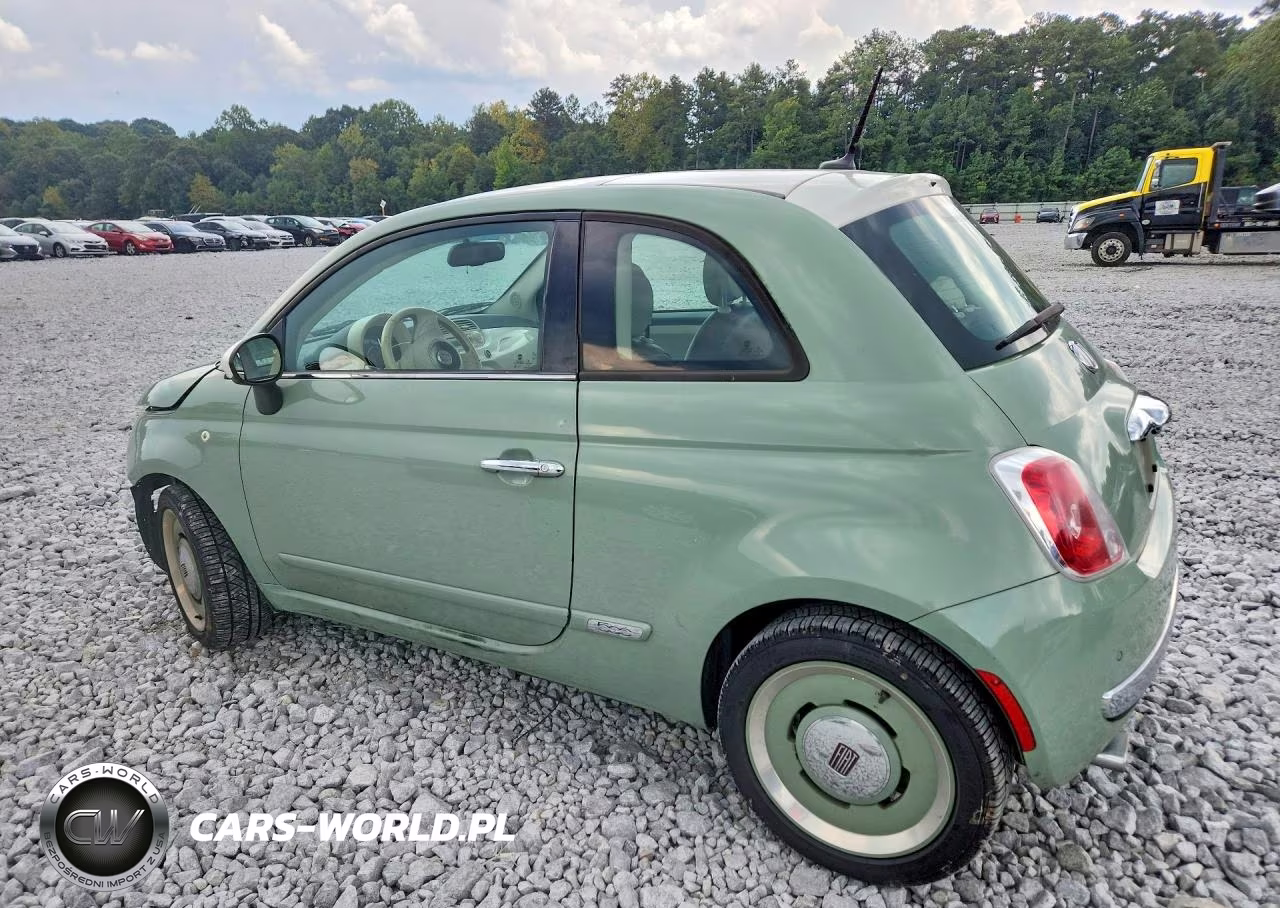 2014 Fiat 500 Lounge VIN:3C3CFFCR1ET288117 - 2