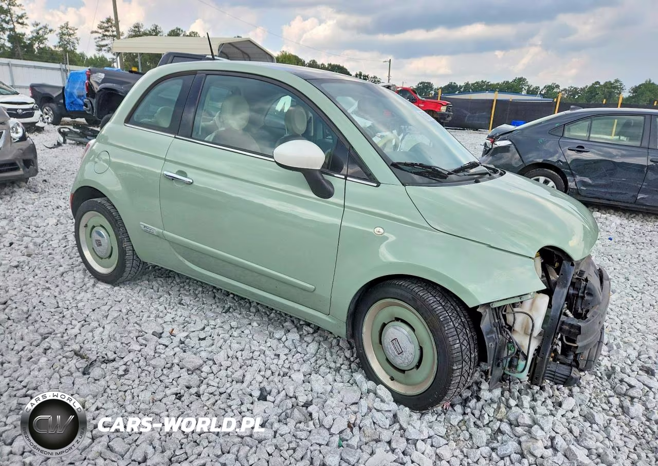 2014 Fiat 500 Lounge VIN:3C3CFFCR1ET288117 - 4