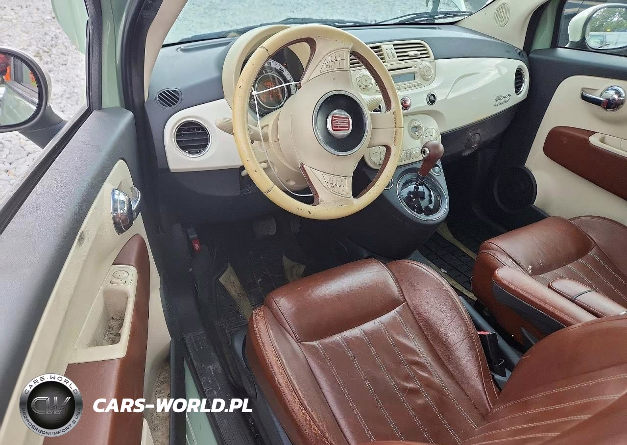 2014 Fiat 500 Lounge VIN:3C3CFFCR1ET288117 - 8