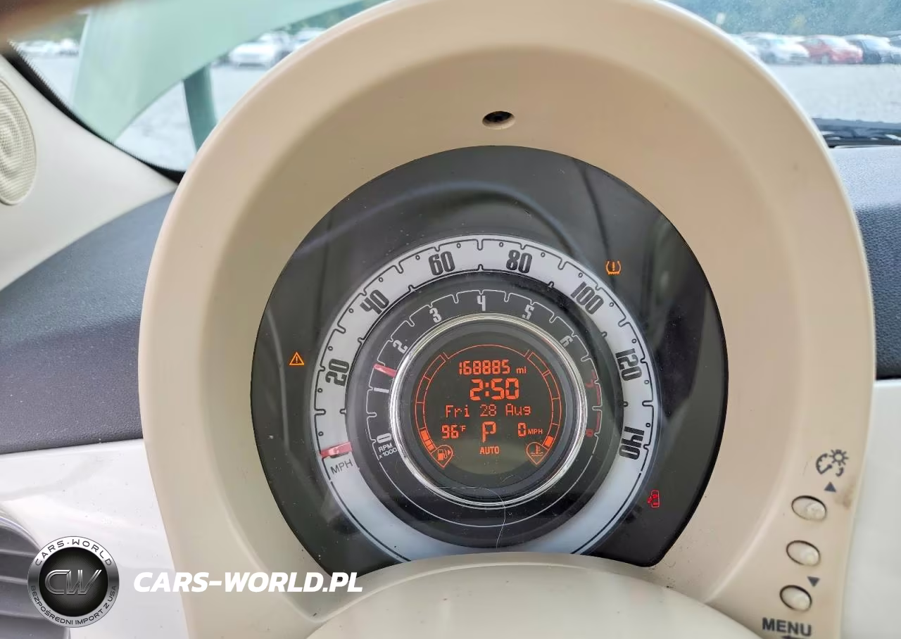 2014 Fiat 500 Lounge VIN:3C3CFFCR1ET288117 - 9