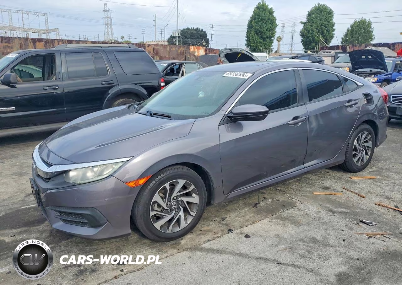 2017 Honda Civic Ex VIN:2HGFC2F7XHH566662 - 1