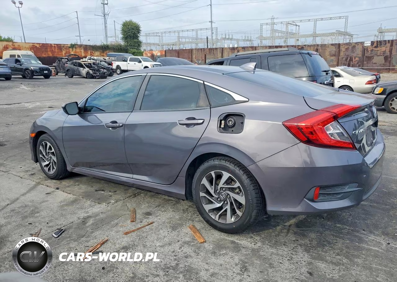 2017 Honda Civic Ex VIN:2HGFC2F7XHH566662 - 2