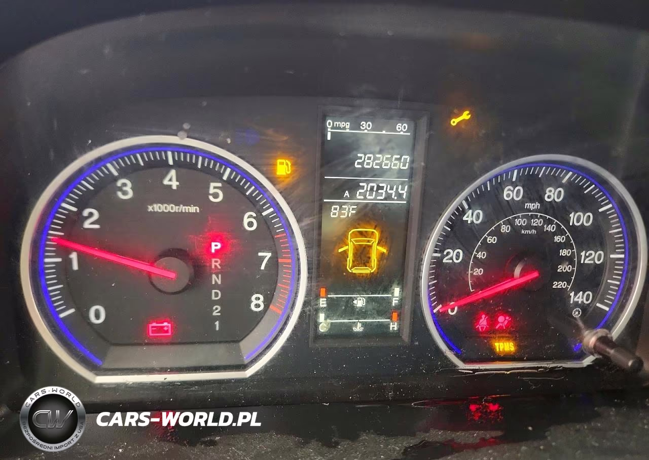 2008 Honda Cr-V Exl VIN:5J6RE48798L017272 - 9