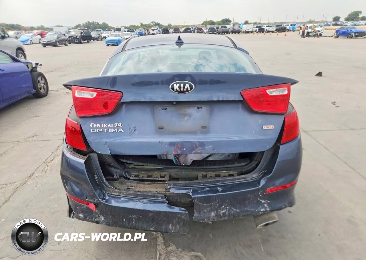 2015 Kia Optima Lx VIN:KNAGM4A76F5550236 - 6