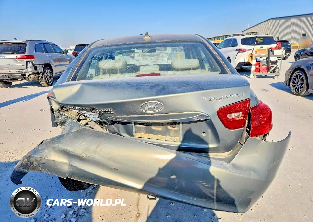 2010 Hyundai Elantra Gls VIN:KMHDU4AD6AU924107 - 6