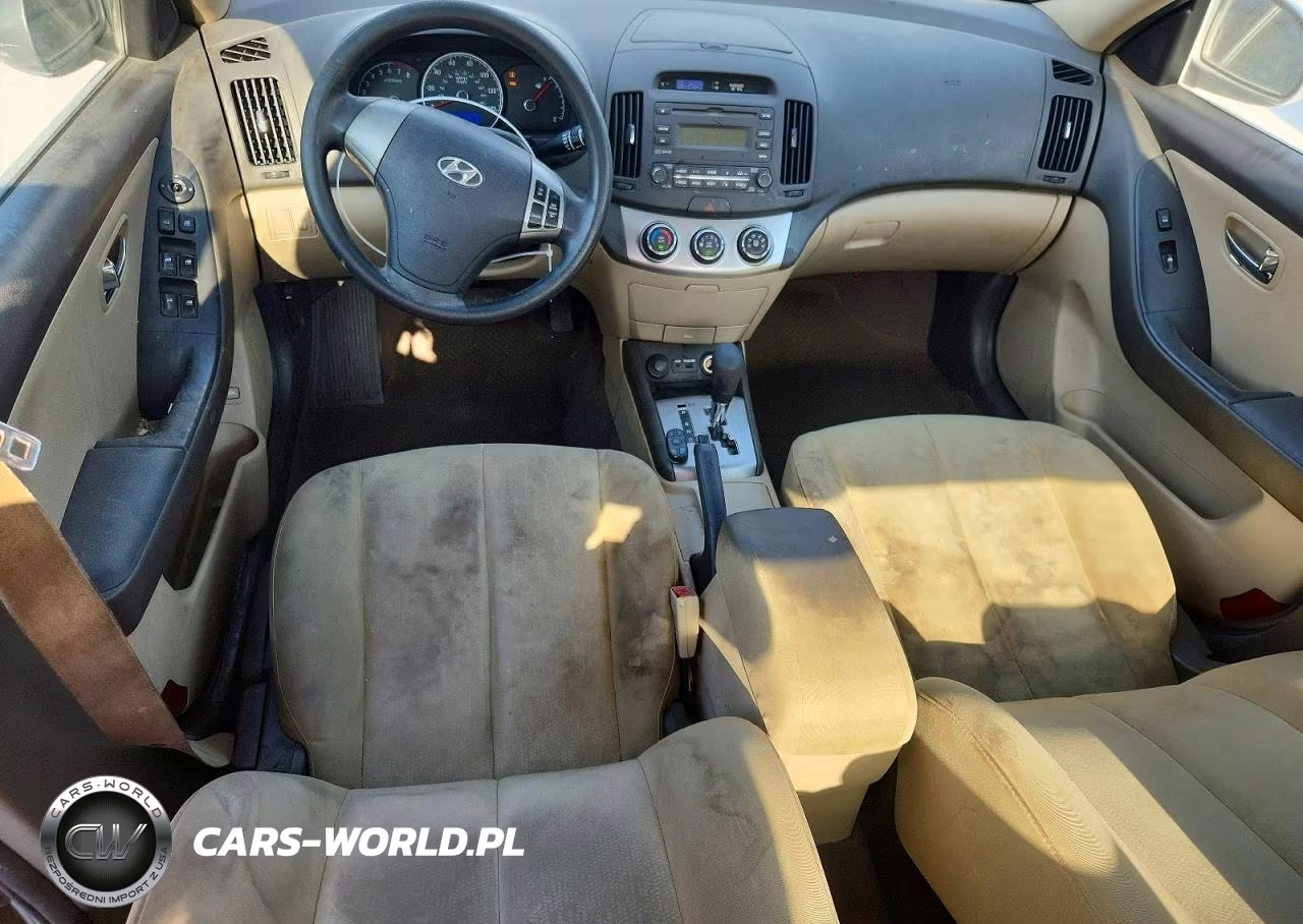 2010 Hyundai Elantra Gls VIN:KMHDU4AD6AU924107 - 8