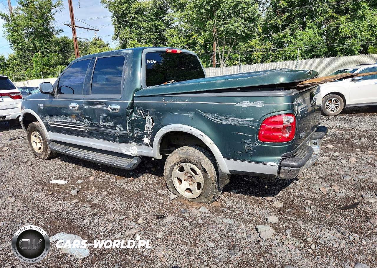 2001 Ford F150 Supercrew VIN:1FTRW08L41KC63327 - 2