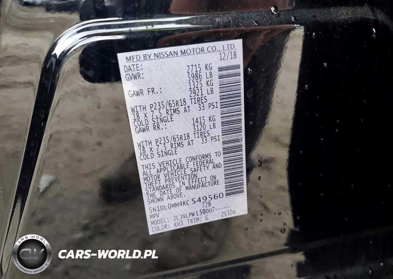 2019 Infiniti Qx60 Pure VIN:5N1DL0MM4KC549560 - 14