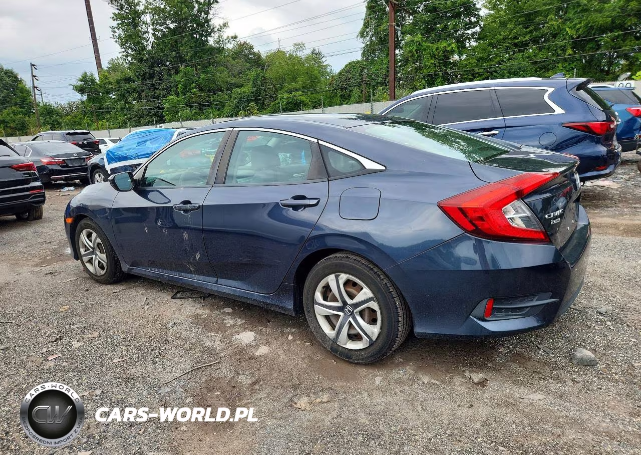 2016 Honda Civic Lx VIN:19XFC2F51GE216473 - 2