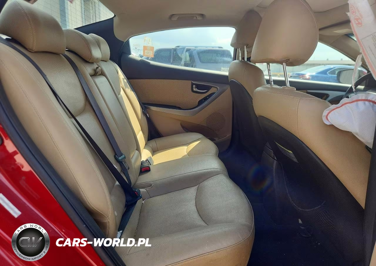 2013 Hyundai Elantra Limited VIN:KMHDH4AE4DU527142 - 10